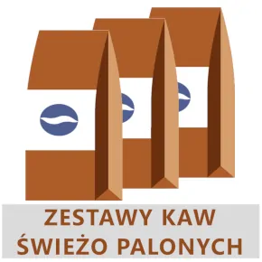 Zestawy kawy świeżo palonej